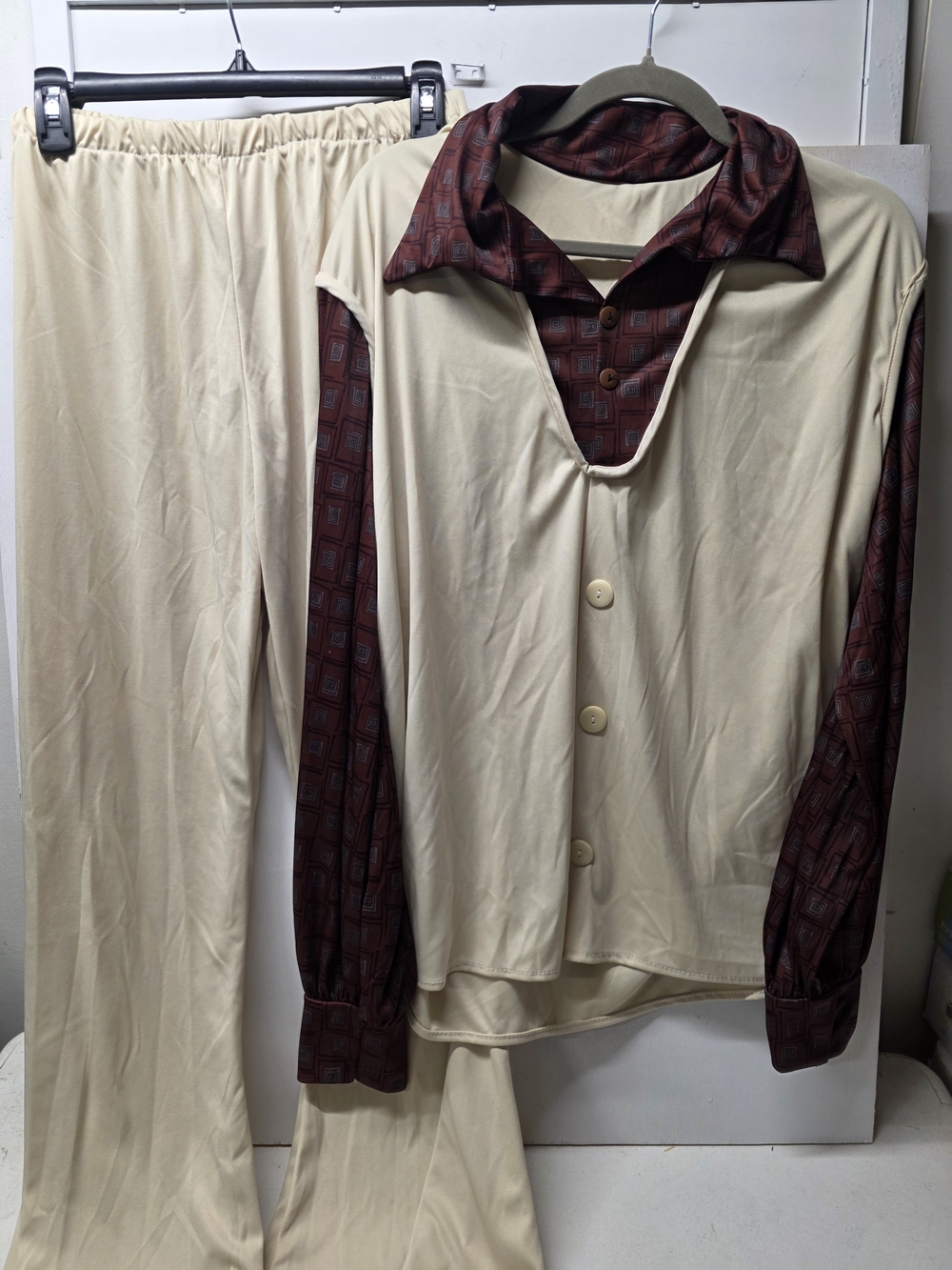 Rubies Polyester Pete Feelin Groovy 70s Disco Costume Adult Standard 15859 Vinta